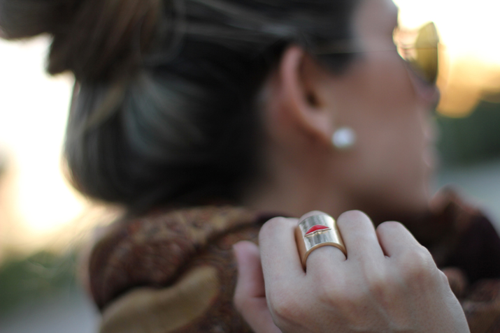 Anillo fashion