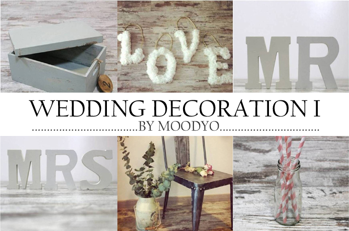 Decoración boda rústica vintage Mes Voyages à Paris blog