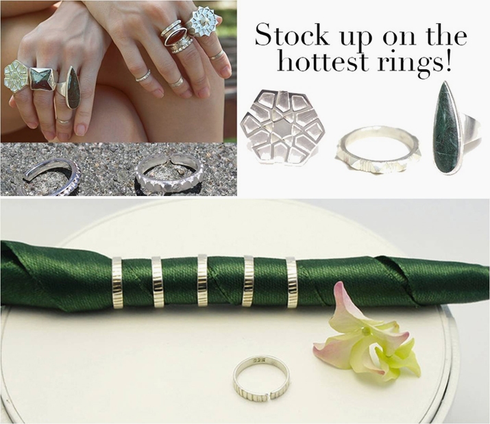 midi rings Erika Peña Moodyo shop